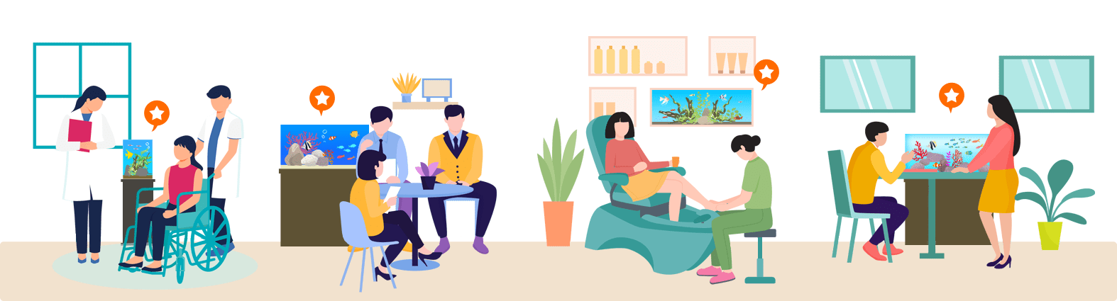 福岡アクアガーデン 水槽